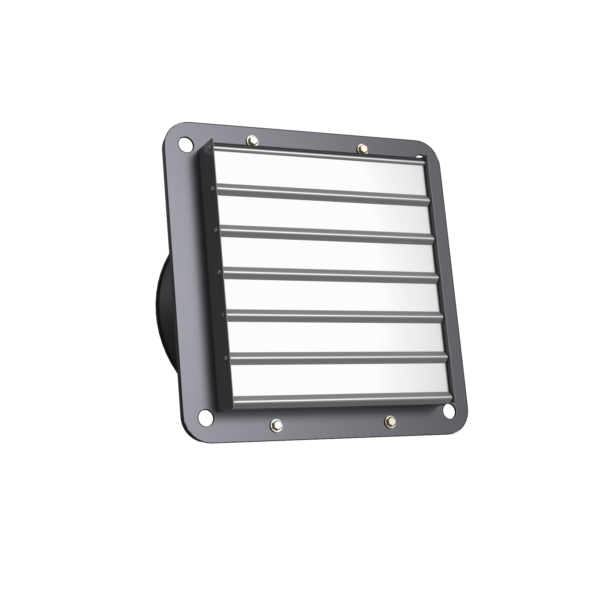 Shuttered External Rotor Fan